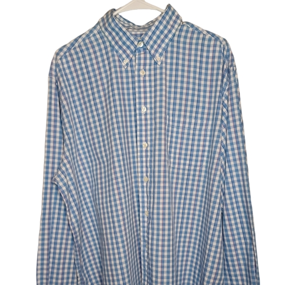 Brooks Brothers Mens Long Sleeve Button Down Size Large LOT of 2 - Picture 5 of 8